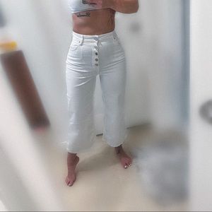 BDG White Flared Jeans